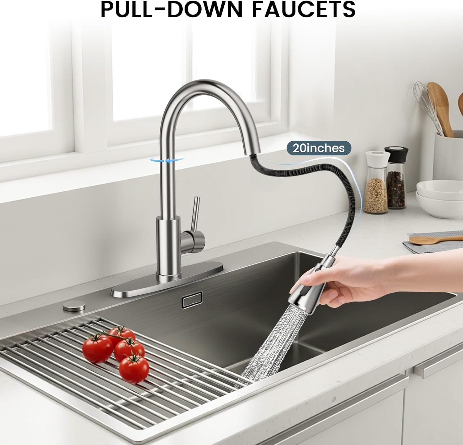 kitchen sink mixer faucet pull down sprayer2 kitchen sink mixer faucet pull down sprayer2