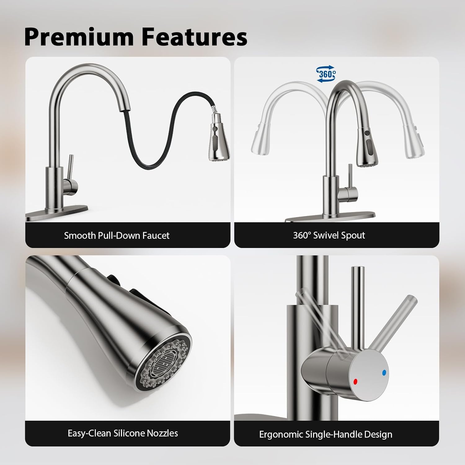 kitchen sink mixer faucet pull down sprayer5 kitchen sink mixer faucet pull down sprayer5