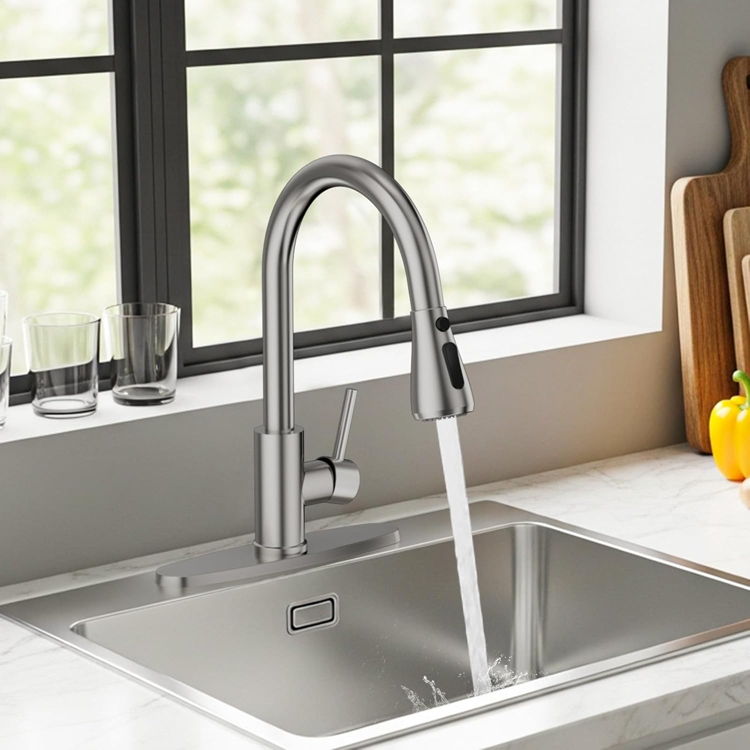 kitchen sink mixer faucet pull down sprayer6 kitchen sink mixer faucet pull down sprayer6