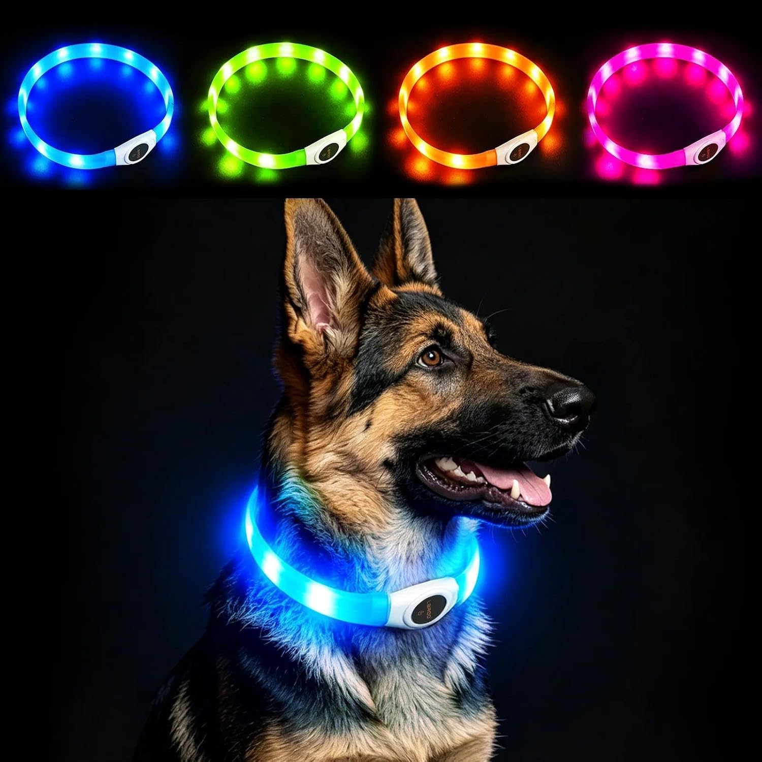 rechargeable led dog collar rechargeable led dog collar
